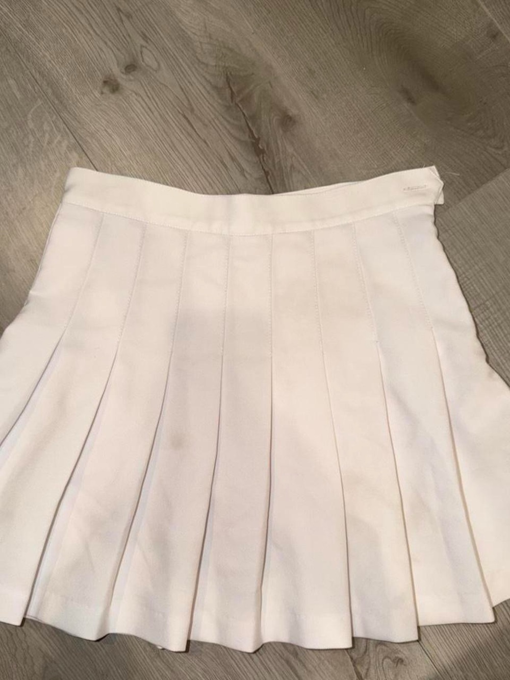 White Pleated Mini Tennis Skirt - Classic Women's Skirt